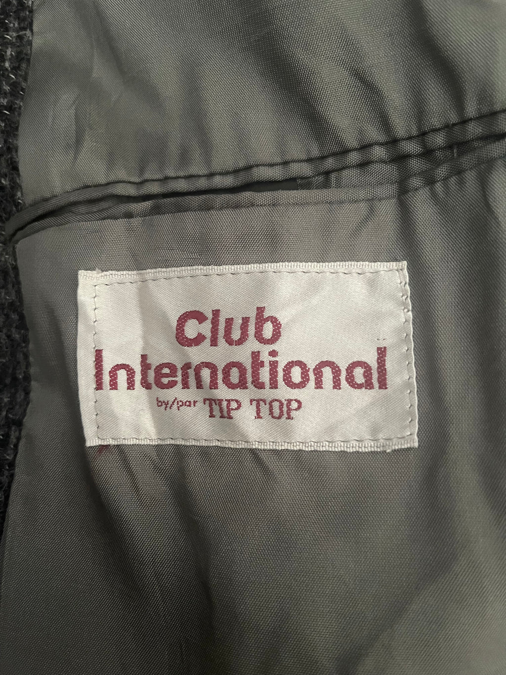 🎩 Club International by Tip Top 100% Pure Virgin Wool Blazer – Chest 44 XXL