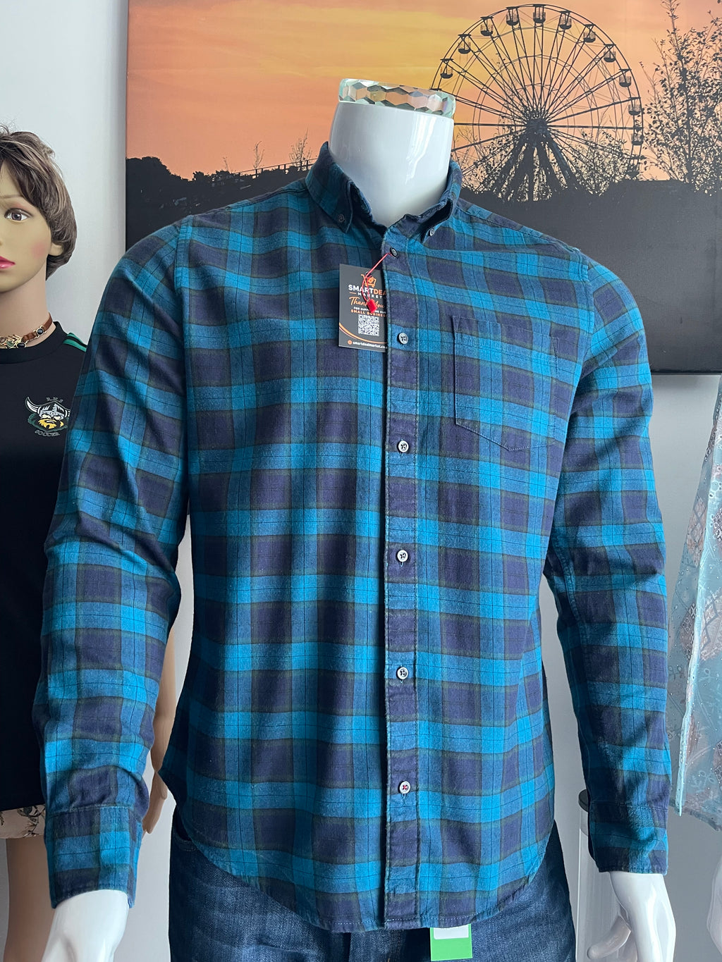 Next Men’s Checked Shirt Size M