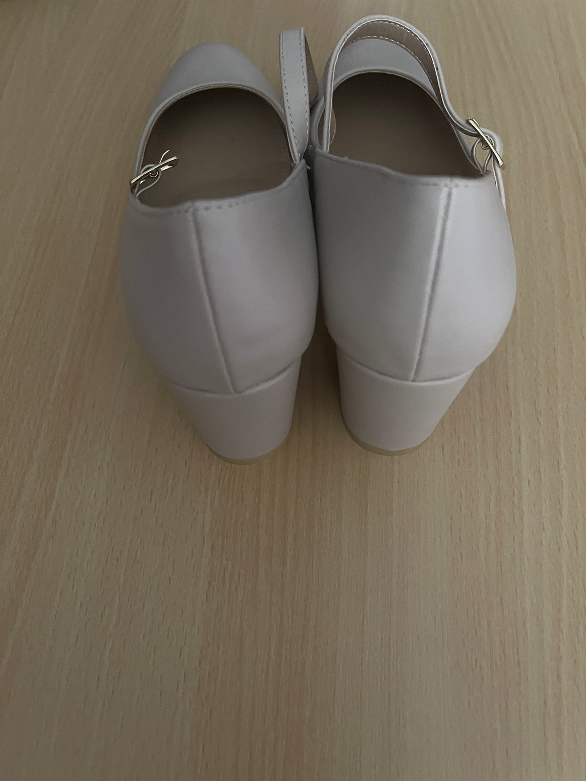 Where’s That From White Block Heel Shoes UK 6