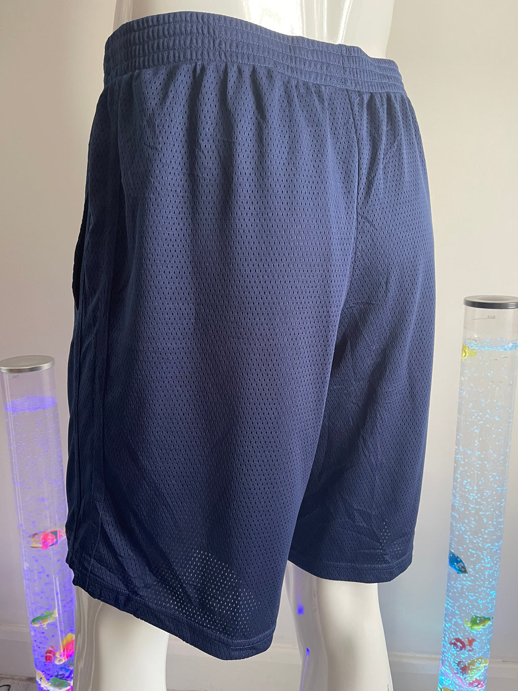Champion Men's Navy Sports Shorts with Pockets Size L