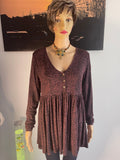 New Look Maternity Leopard Print Tunic Top Size M