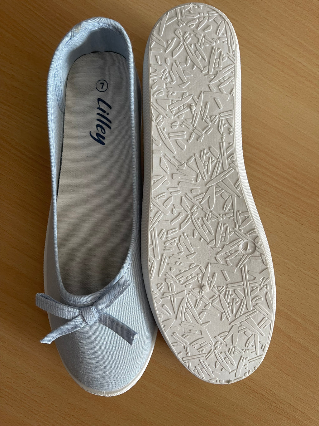 Lilley Women's Light Blue Ballet Pumps UK 7 – New
