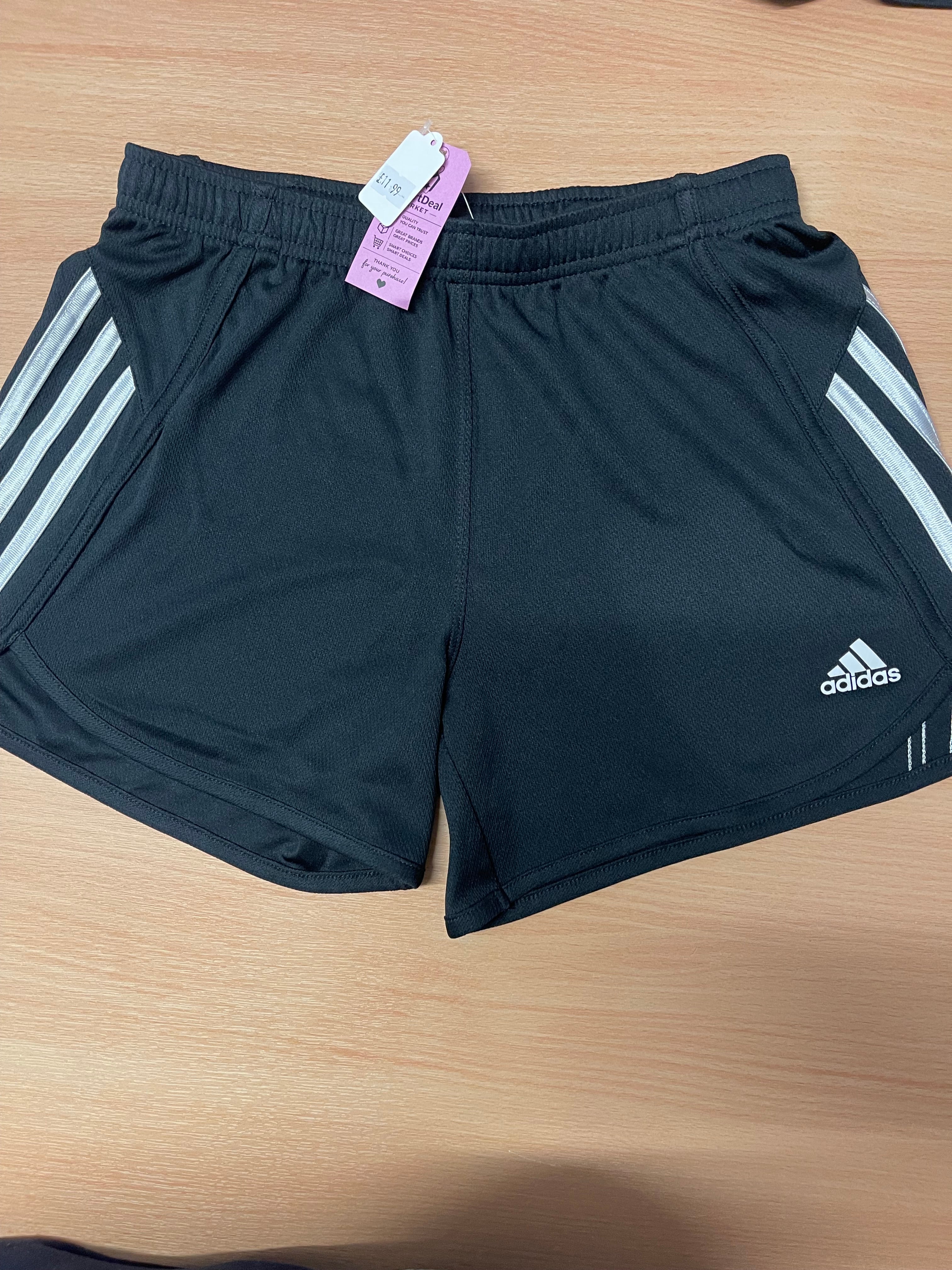 Adidas Women’s Running Shorts – Black – Size L