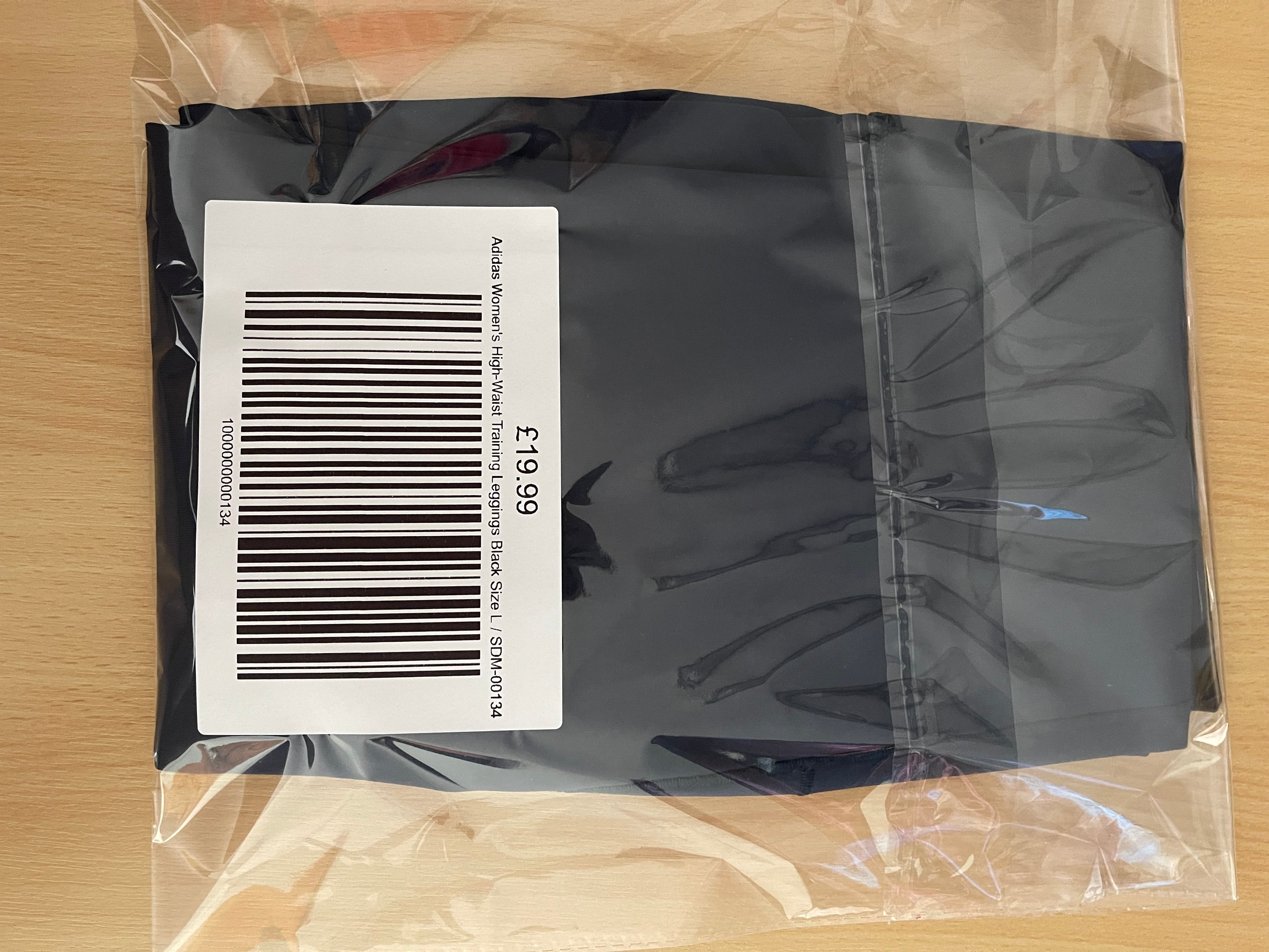 Adidas Women's High-Waist Training Leggings Black Size L