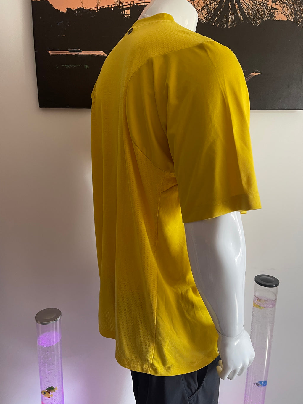 Adidas Yellow Sports T-Shirt XL