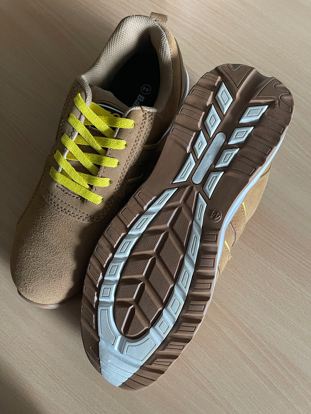 Bantium Safety Work Shoes Brown EU 44 UK 10 New