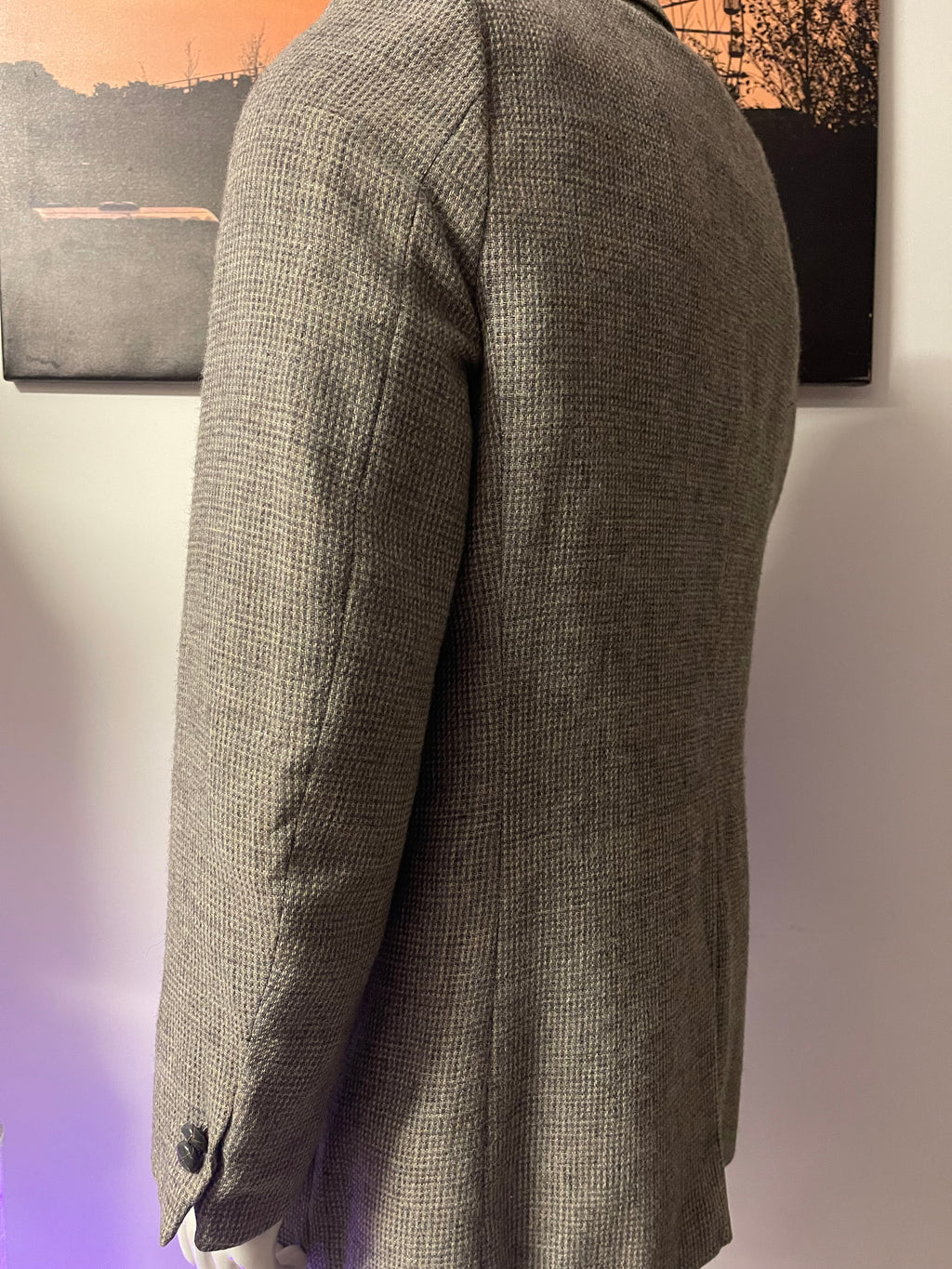 Witty Brothers Grey Wool Blend Blazer Jacket XXL 54 Smart Formal