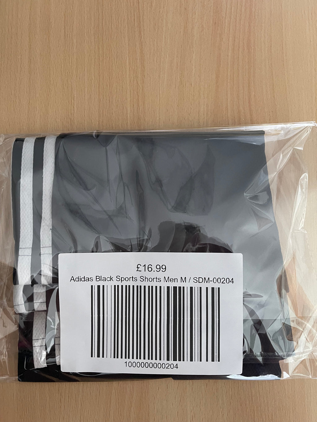 Adidas Black Sports Shorts Men M