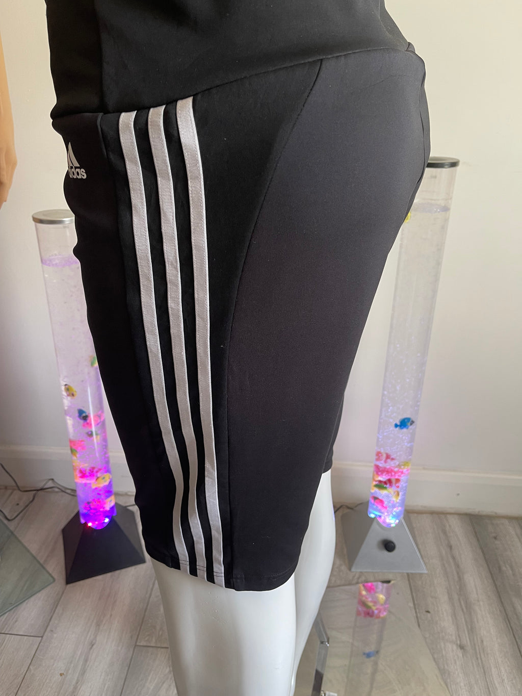Adidas Women’s High Waist Cycling Shorts Black Size XL