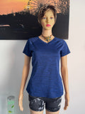Adidas Climalite Women's Training T-Shirt Blue Size S