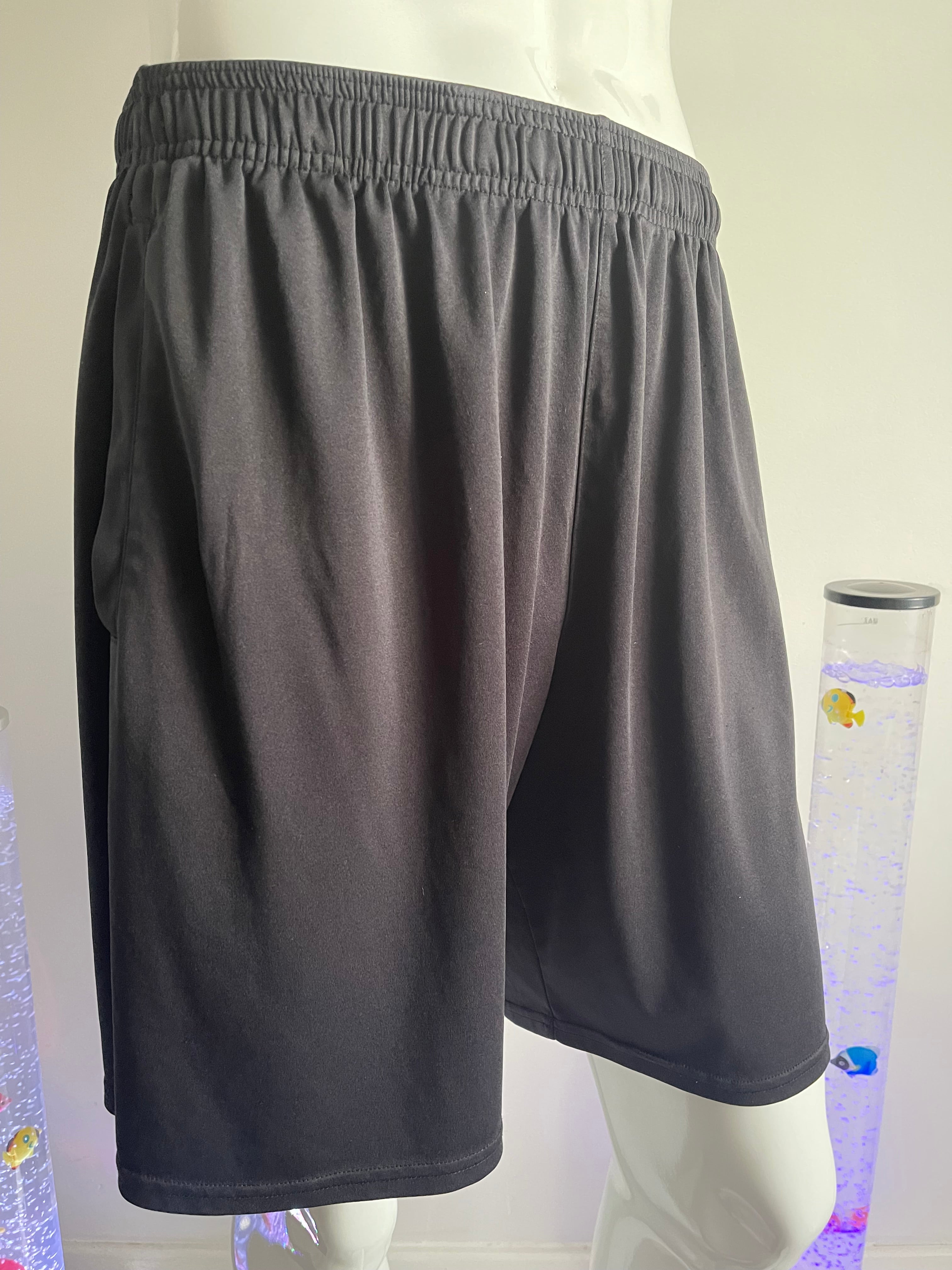 Champion Men's Black Sports Shorts with Pockets XXL