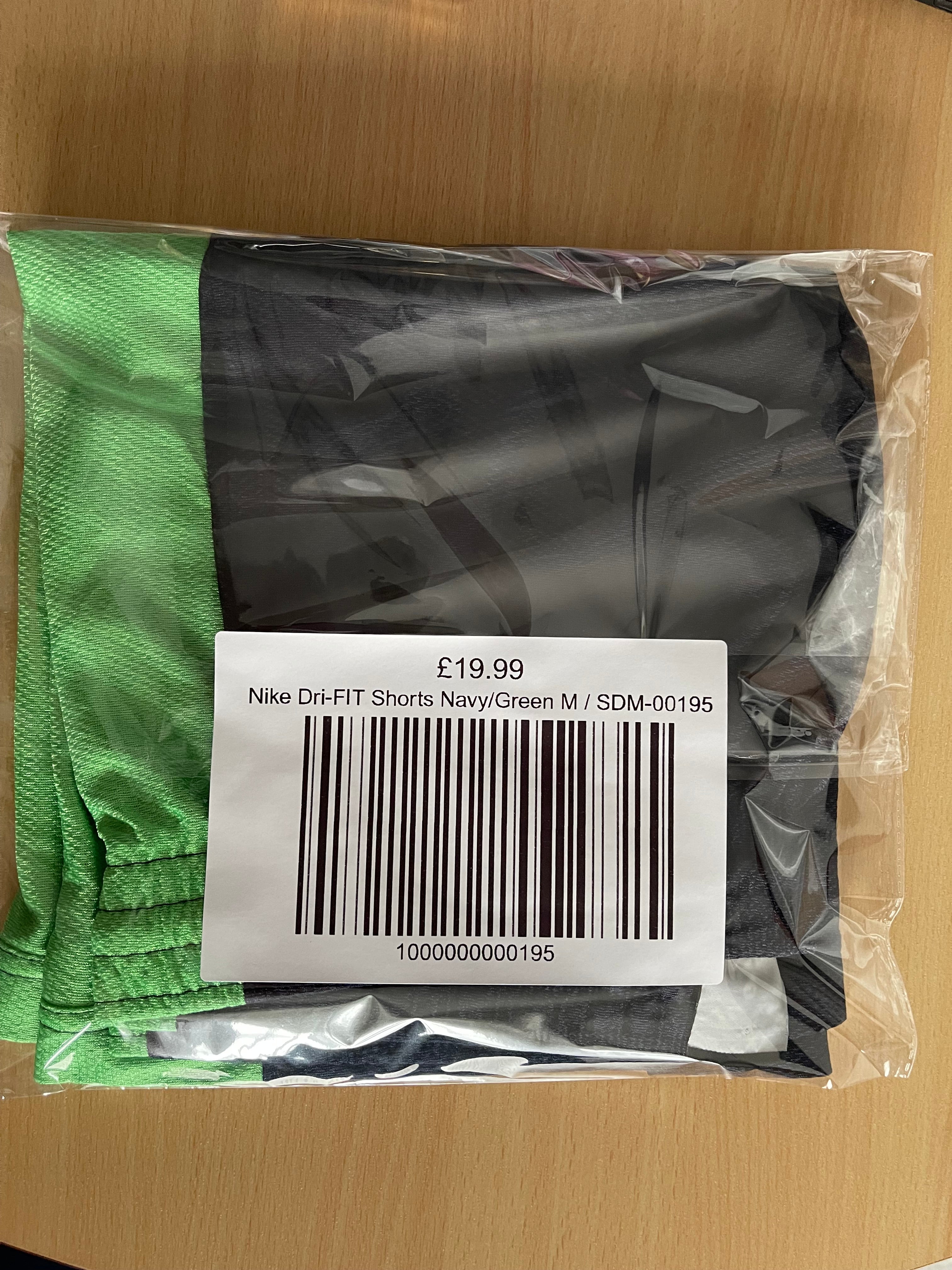 Nike Dri-FIT Shorts Navy/Green M