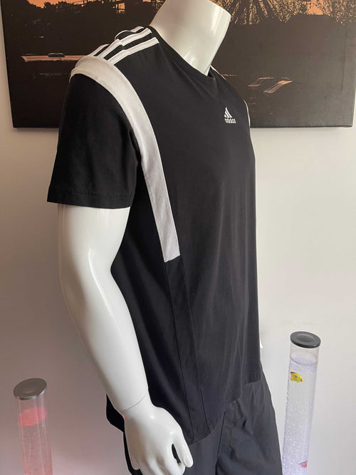 Adidas Black Sports T-Shirt L