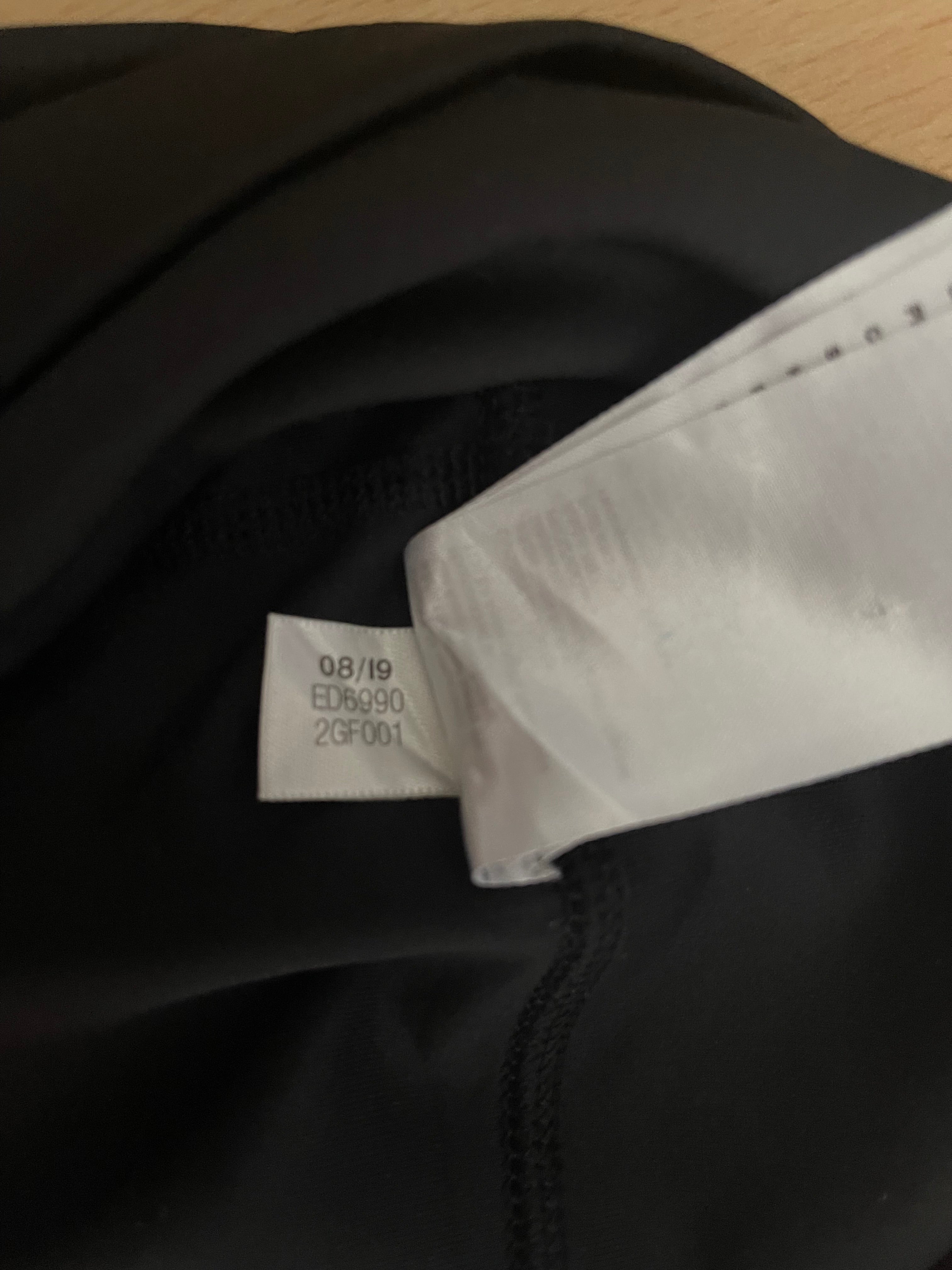 Adidas Climalite Black 3-Stripes Leggings – Size M