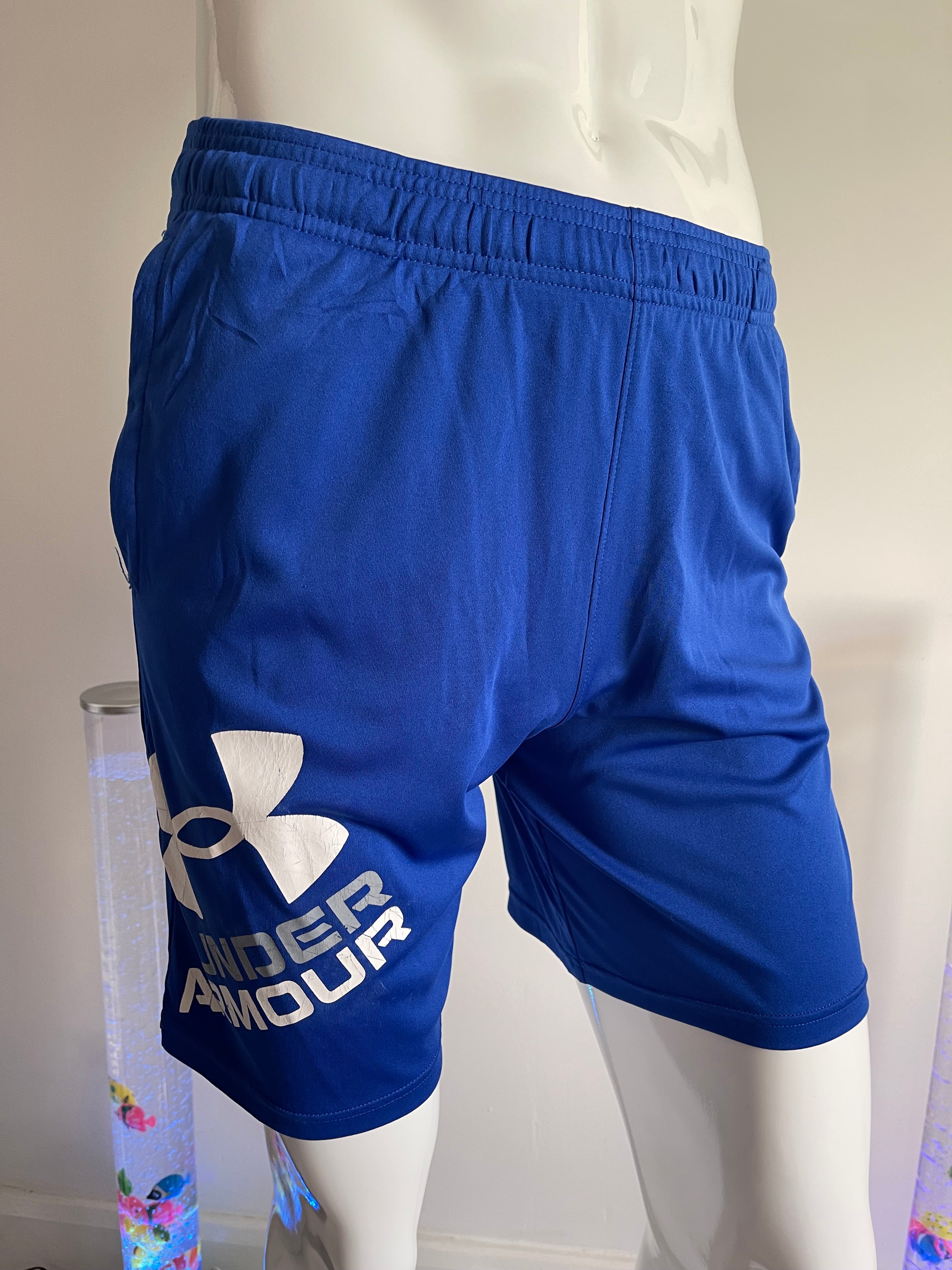 Under Armour HeatGear Blue Sports Shorts YXL