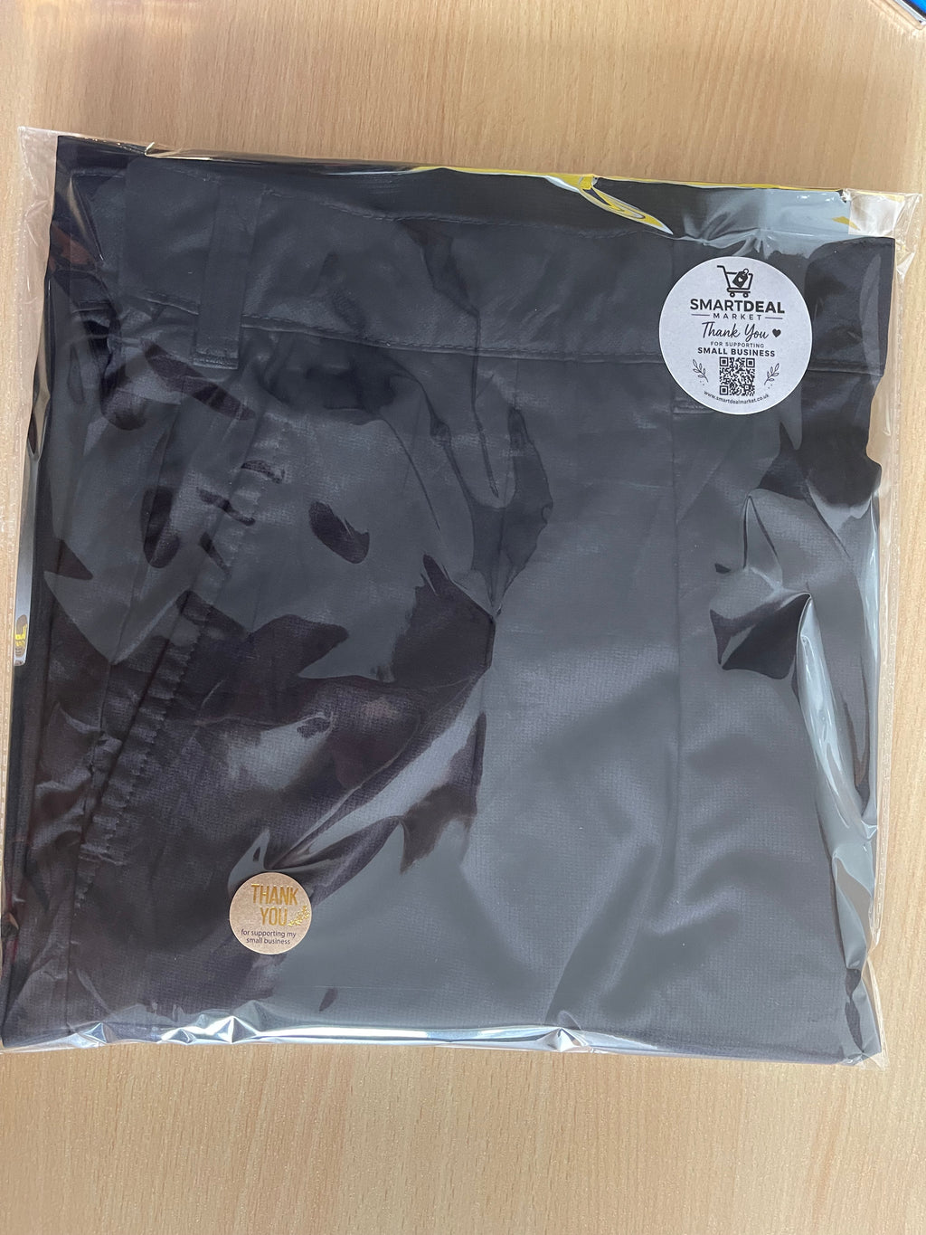 Reebok Golf Men's Black Performance Shorts with Pockets – Size 40 (EU 38)