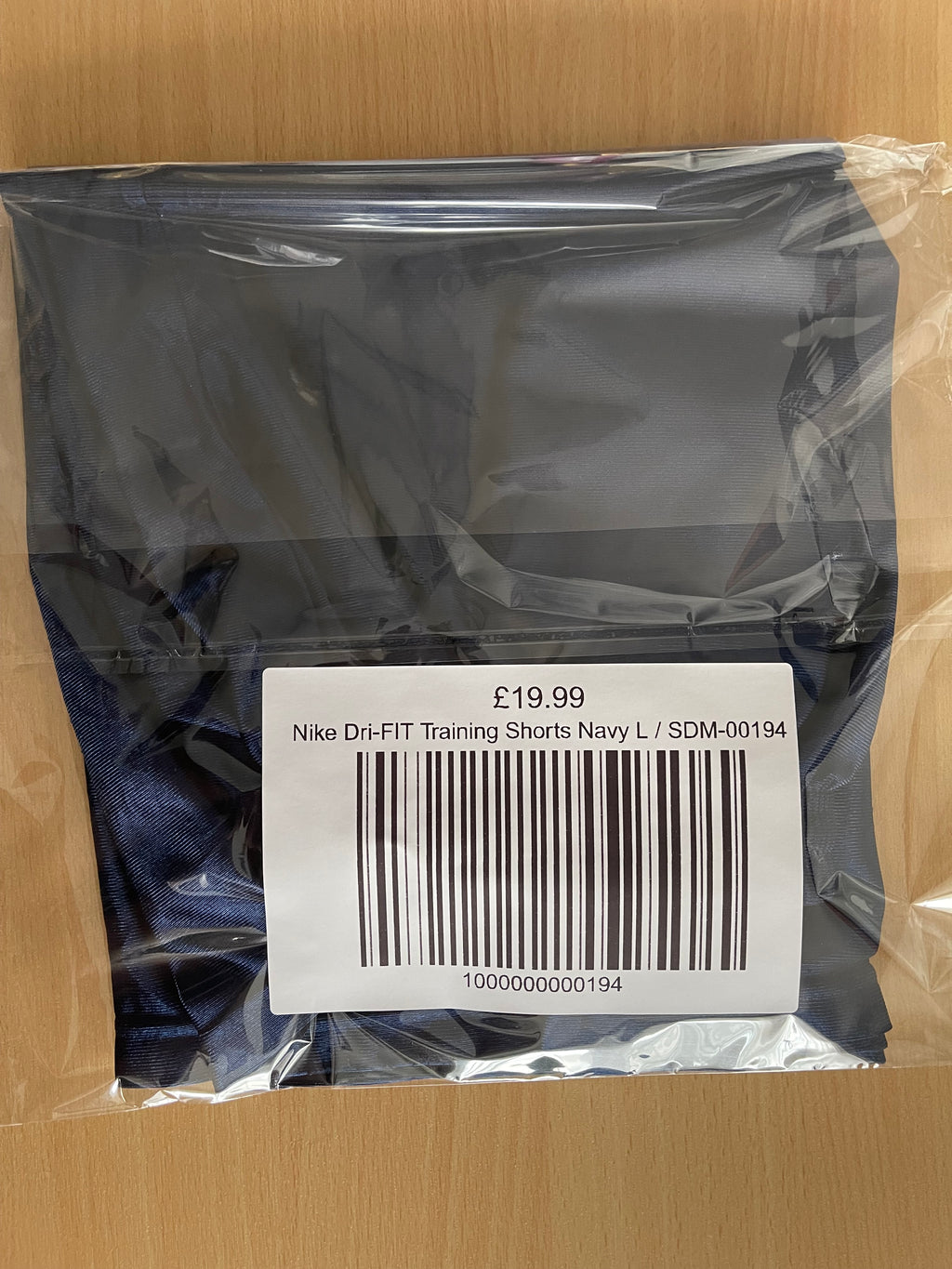 Nike Dri-FIT Training Shorts Navy L