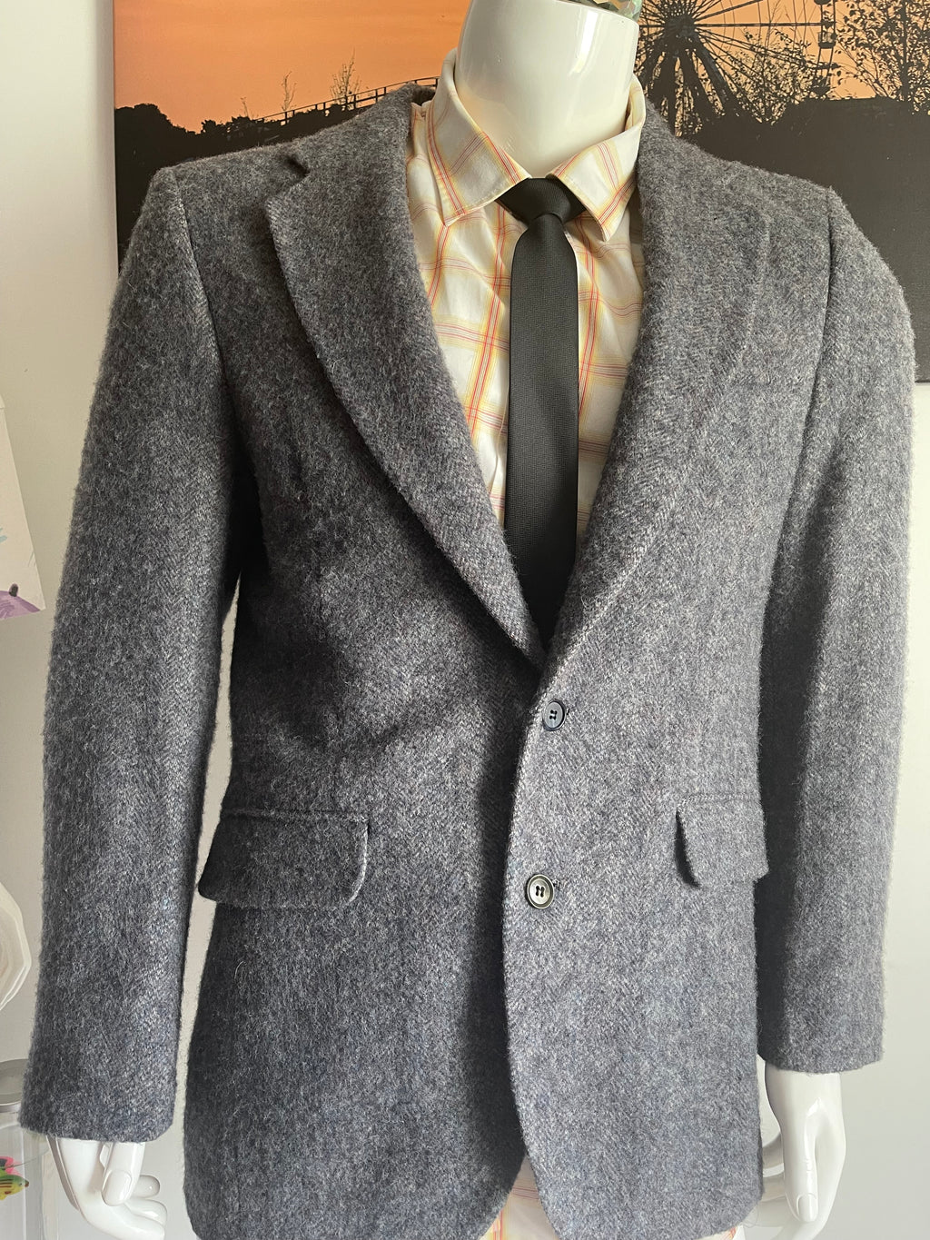 Classic FREZA vintage blazer crafted from 100% pure wool and proudly made in the USA.
