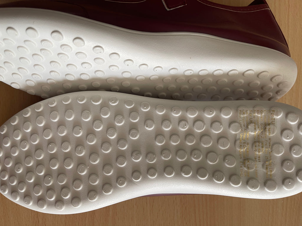 Women’s Burgundy Comfort Shoes – EU 40 – New