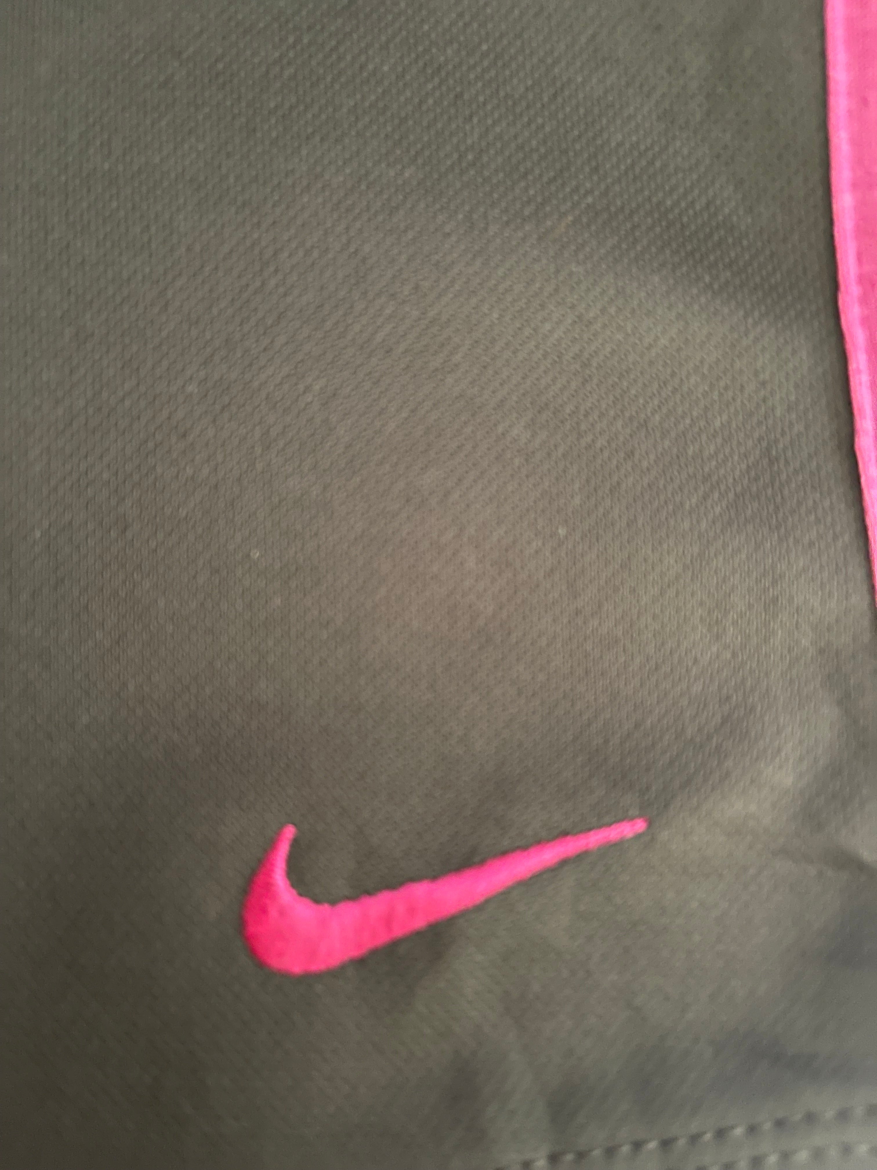 Nike Women's Cropped Training Leggings Black/Pink Size L