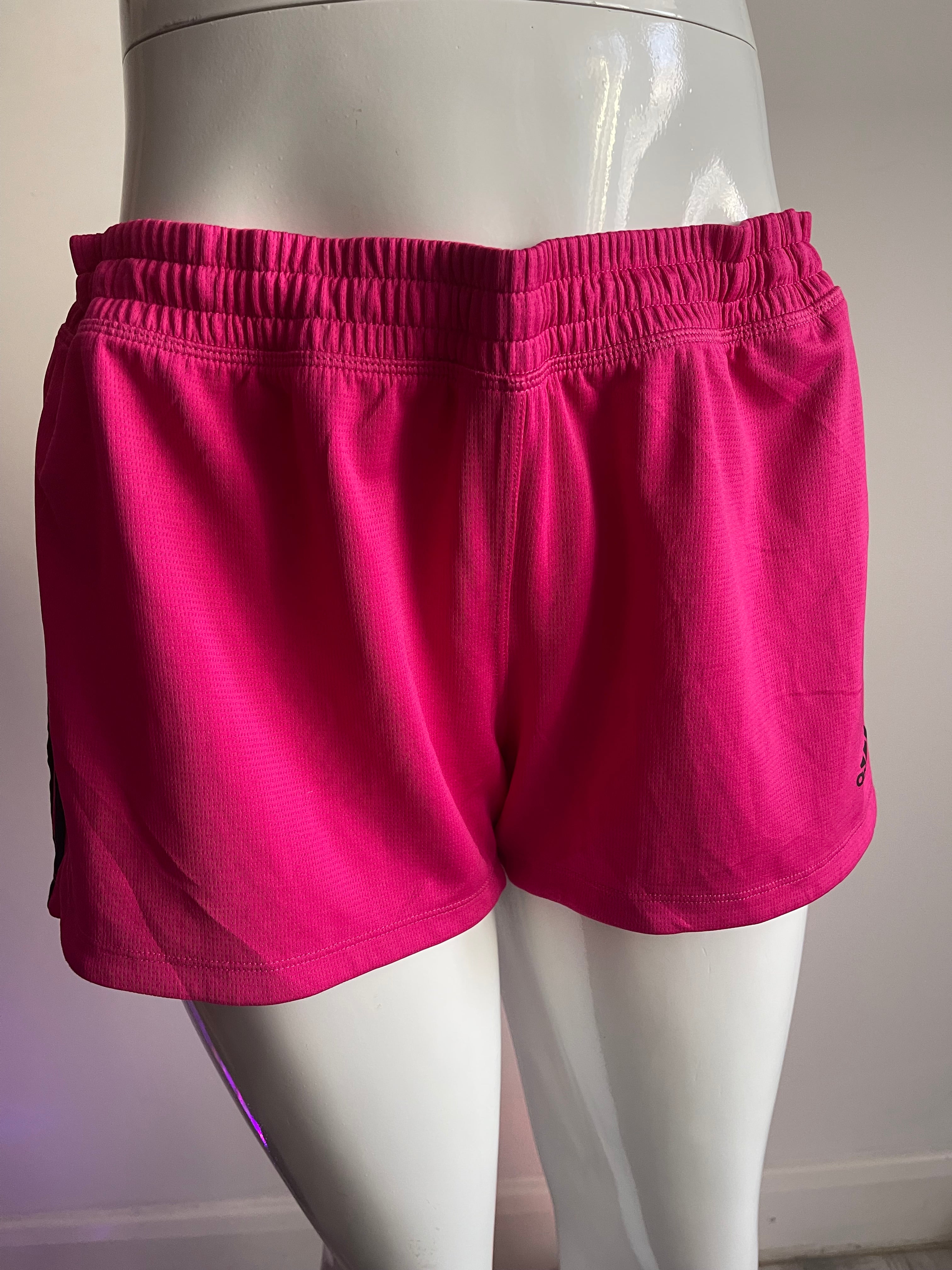 Adidas Women’s 2-in-1 Sports Shorts Pink Size XL