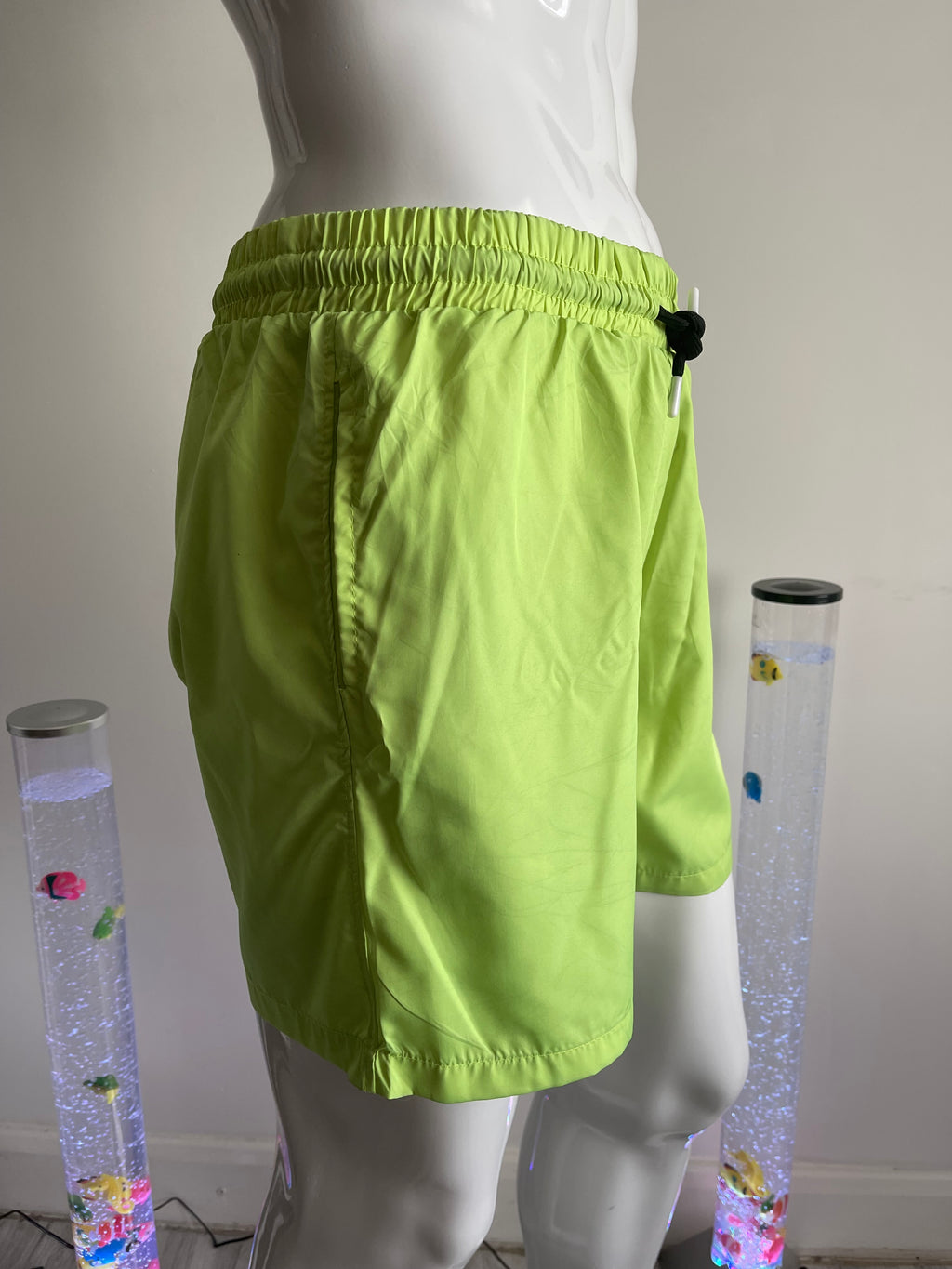 Adidas Neon Green Sports Shorts Men's XL