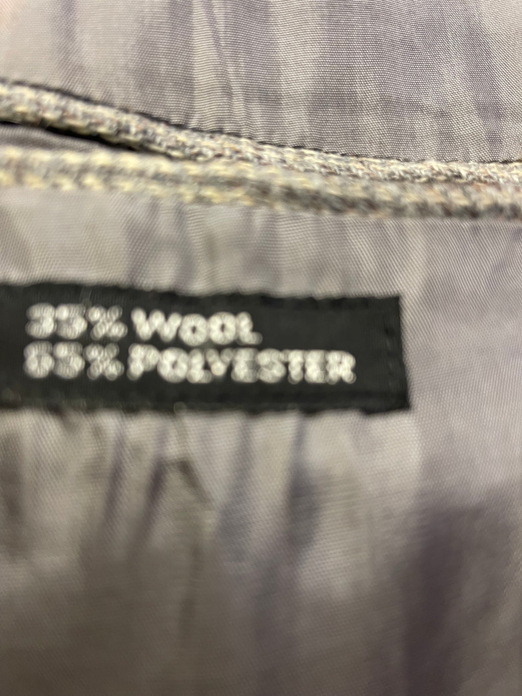 Witty Brothers Grey Wool Blend Blazer Jacket XXL 54 Smart Formal