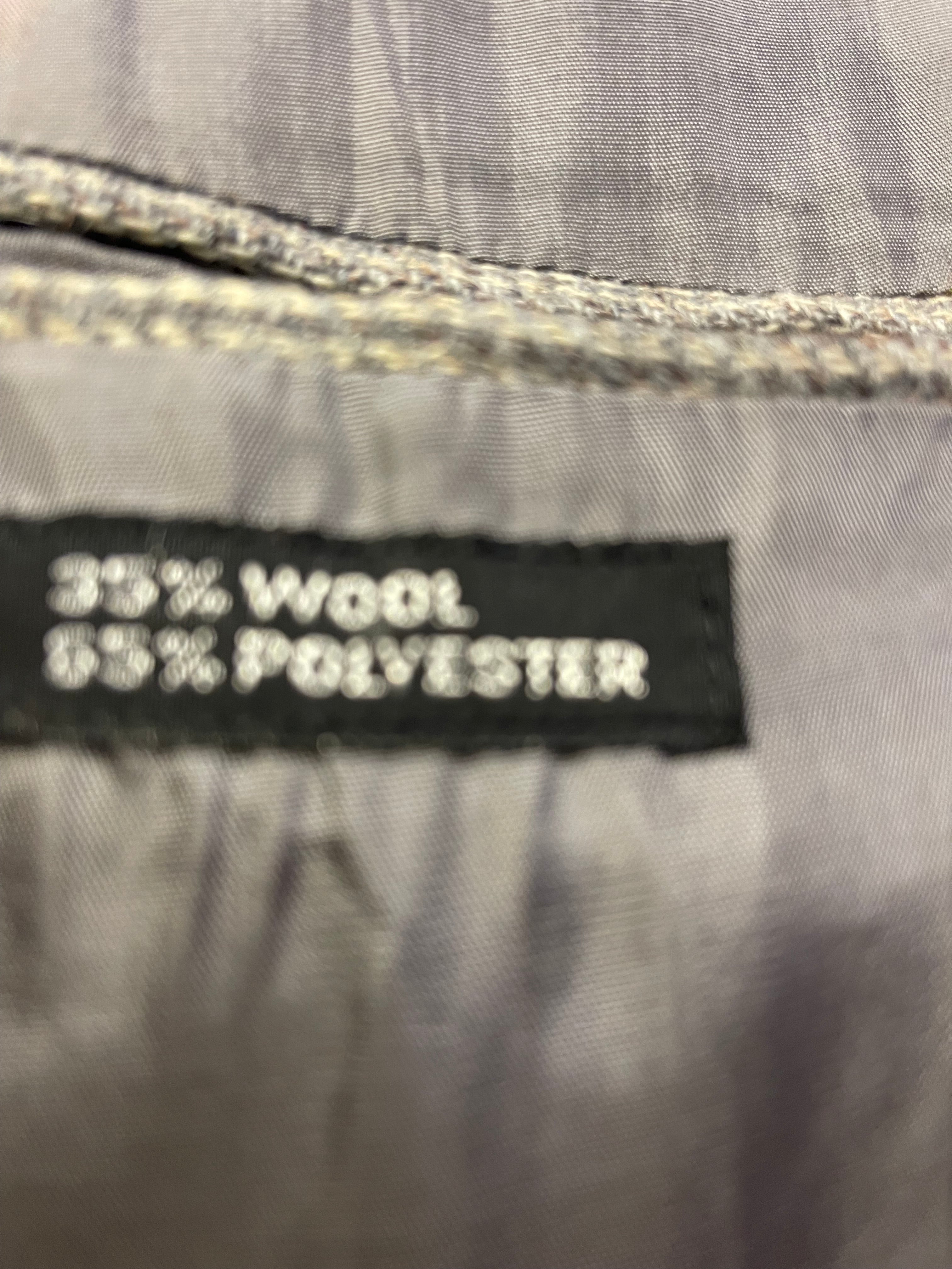 Witty Brothers Grey Wool Blend Blazer Jacket XXL 54 Smart Formal