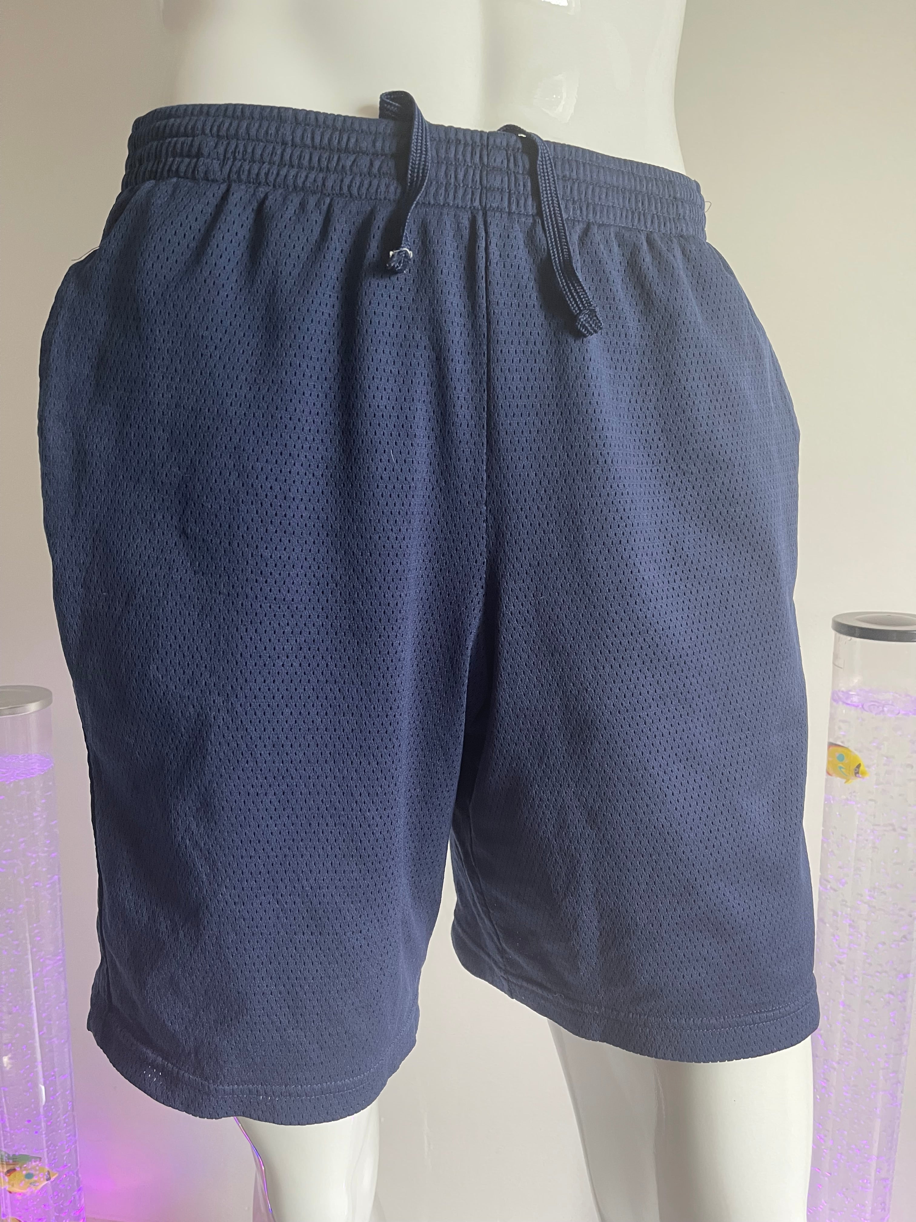 Champion Men's Mesh Performance Shorts Navy Size L