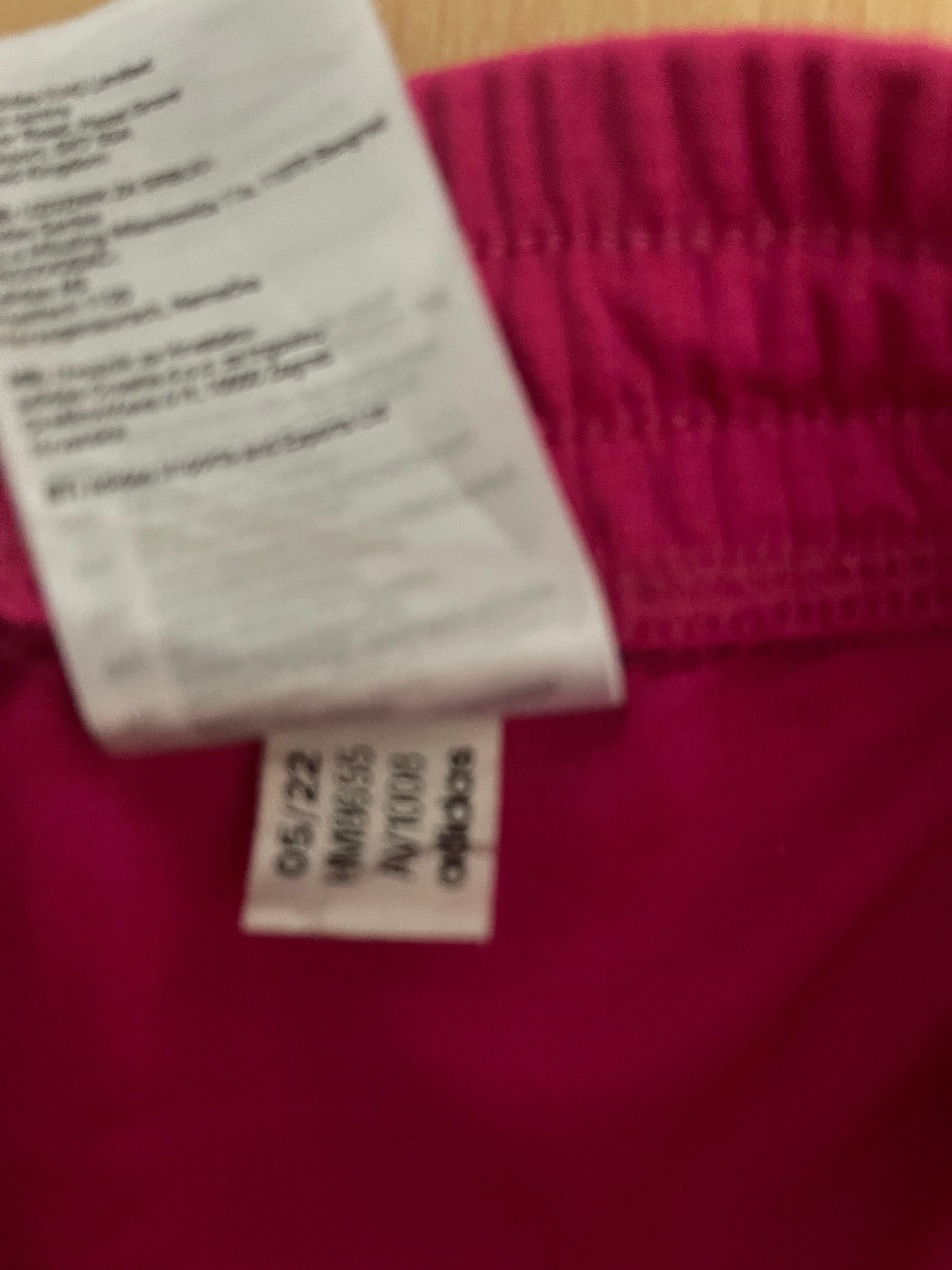 Adidas Women’s 2-in-1 Sports Shorts Pink Size XL