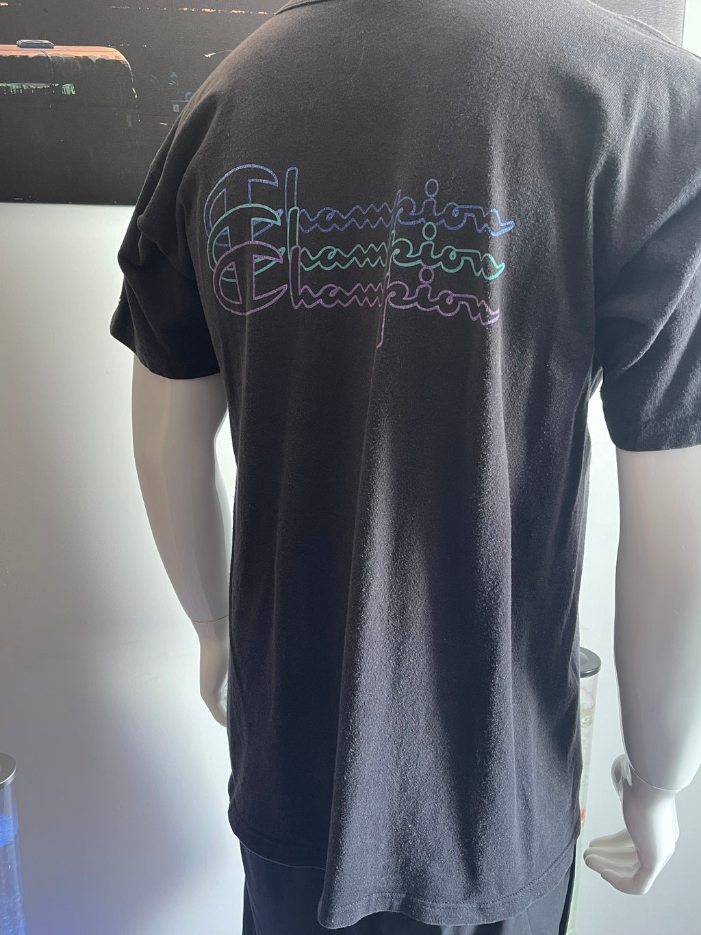 Champion Black T-Shirt XL