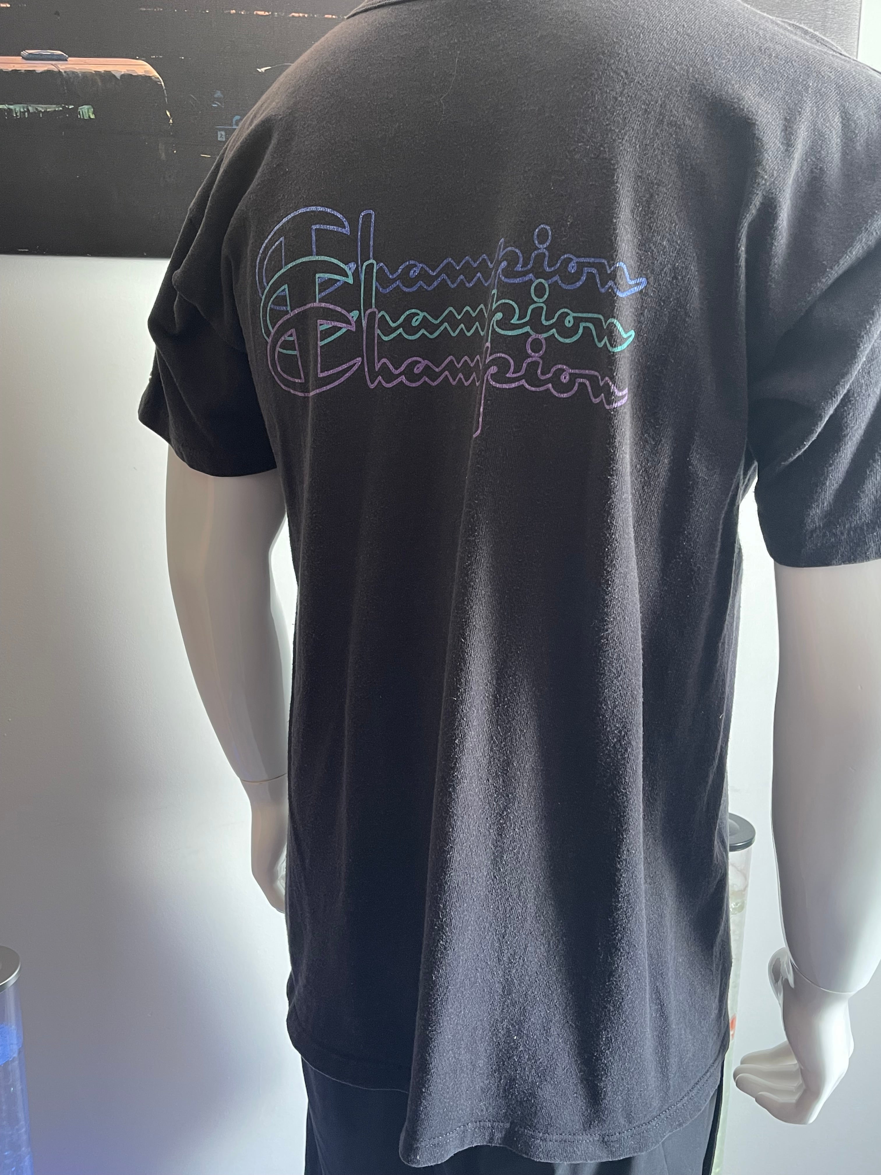 Champion Black T-Shirt XL