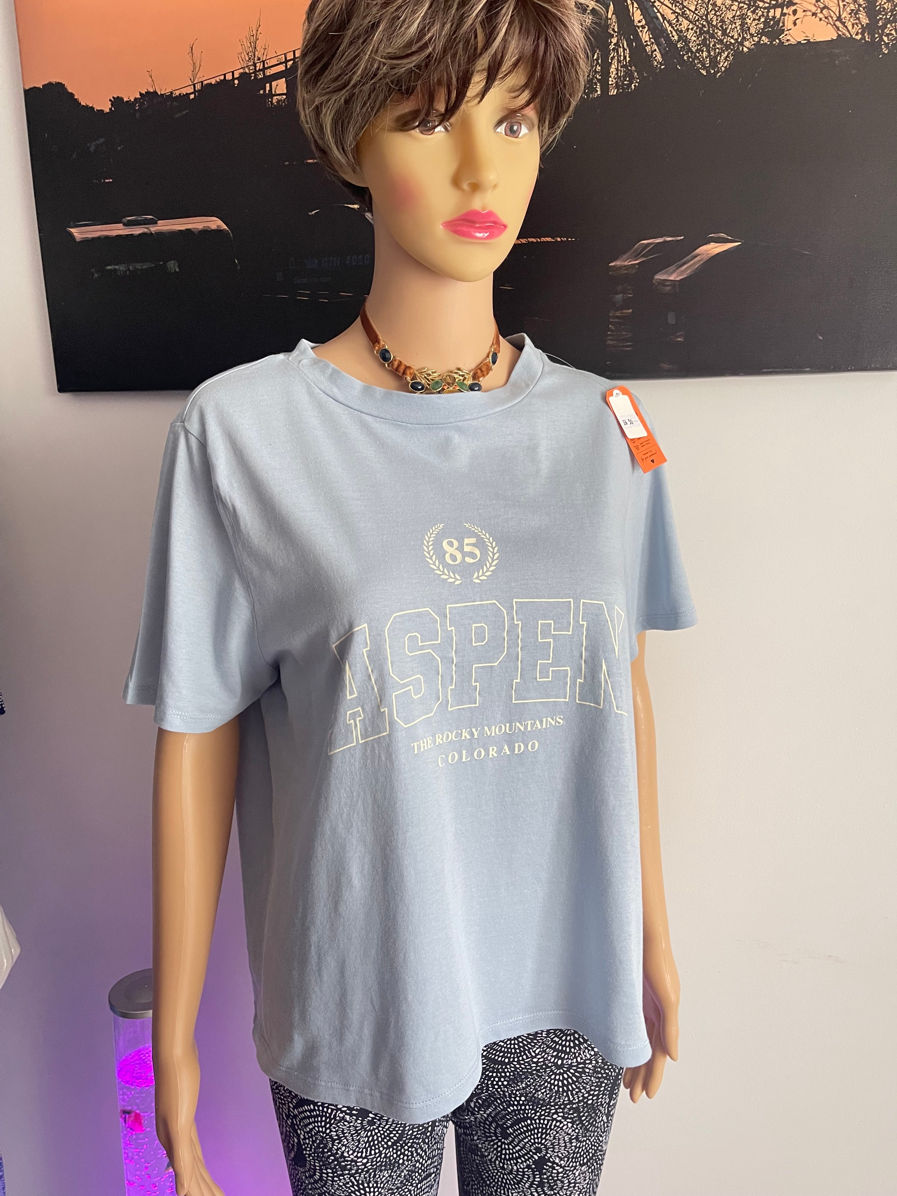 ✨ Primark ASPEN Colorado T-Shirt – Size M ✨