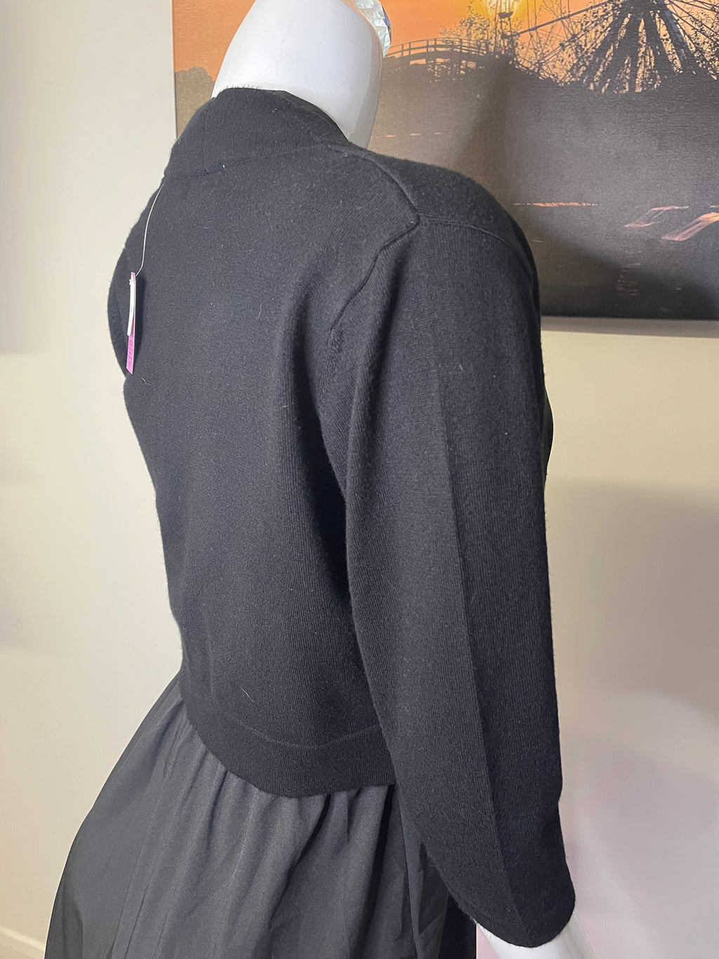Gerard Black Cropped Bolero Cardigan – Size L