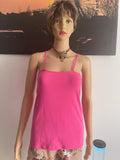 M&S Women’s Rose Pink Strappy Cami Top UK 14