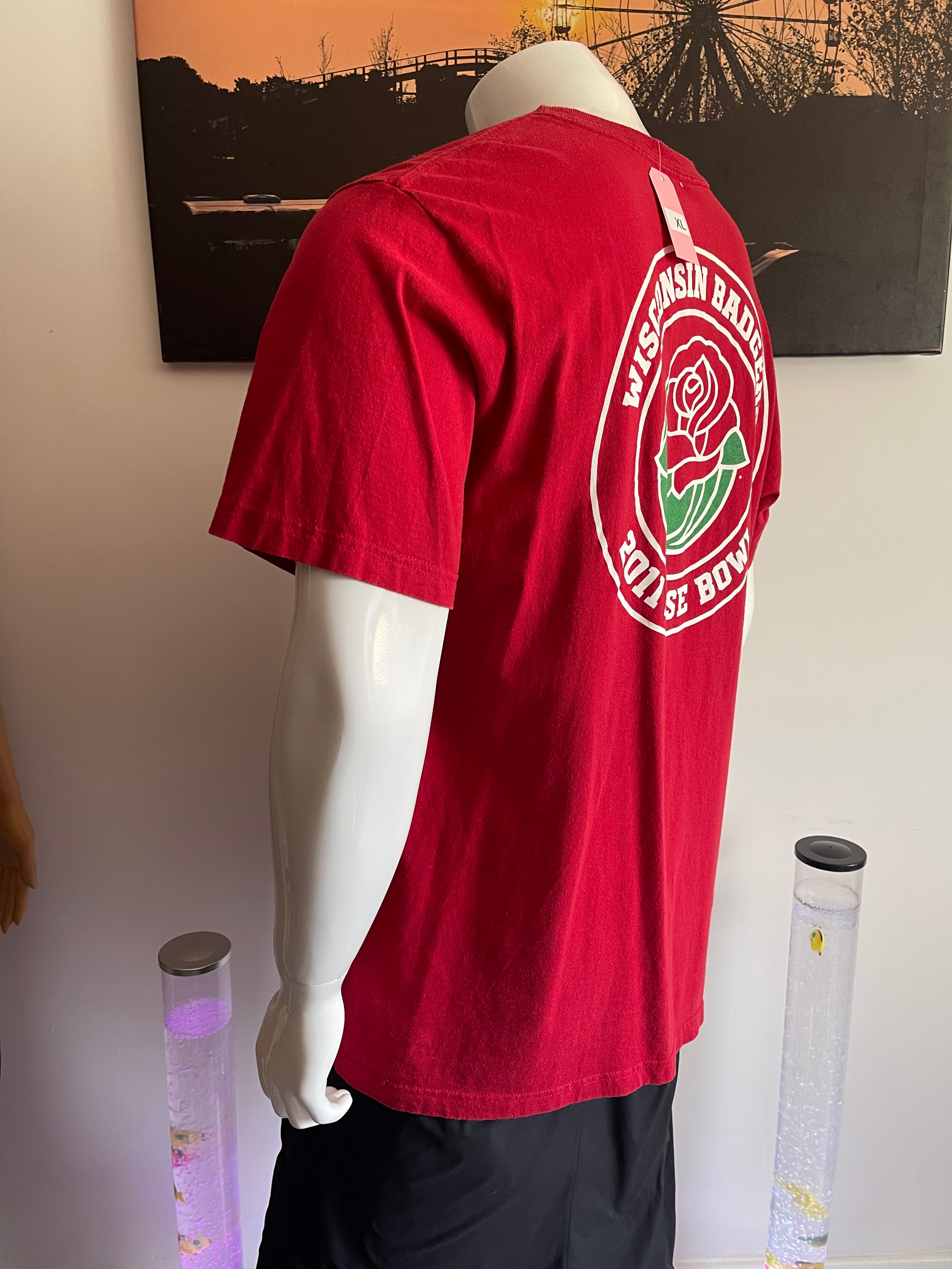 Adidas Wisconsin Football T-Shirt XL
