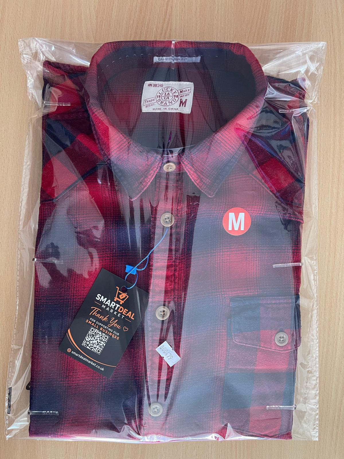 Lucky Brand Men’s Checked Shirt Size M