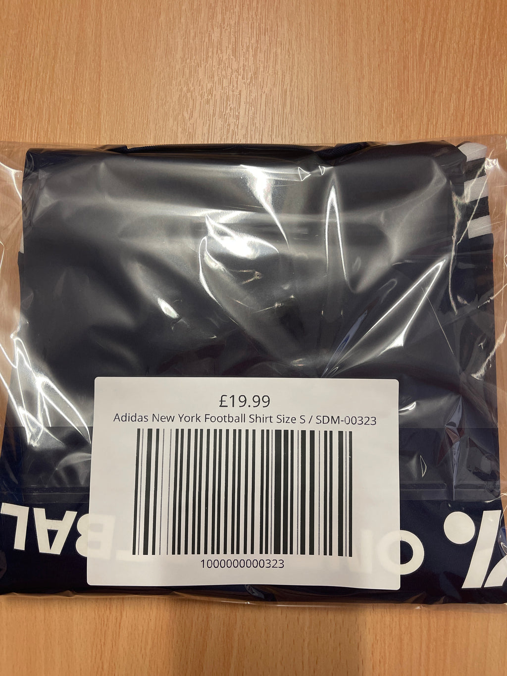Adidas New York Football Shirt Size S