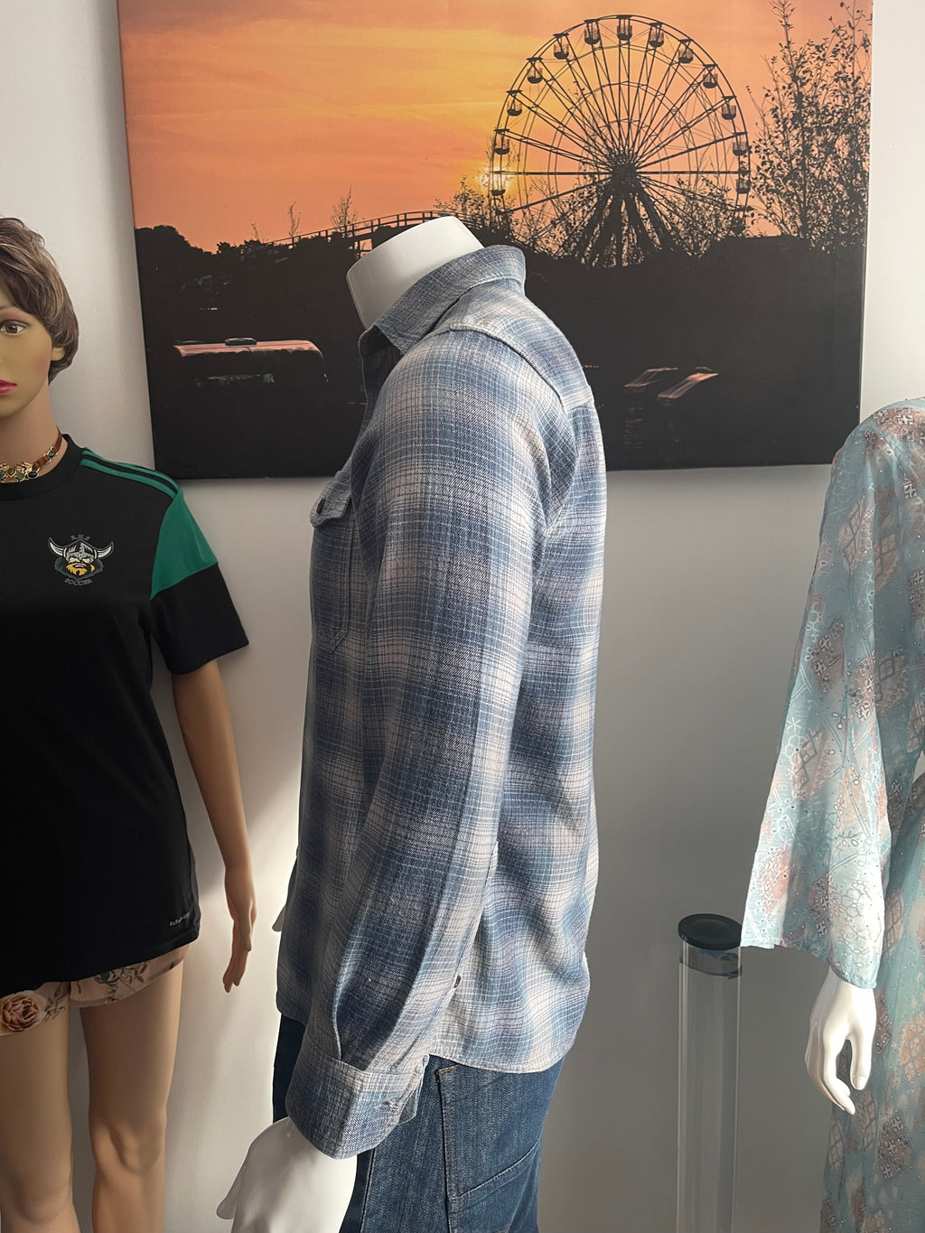 Red Head Men’s Checked Shirt Size S