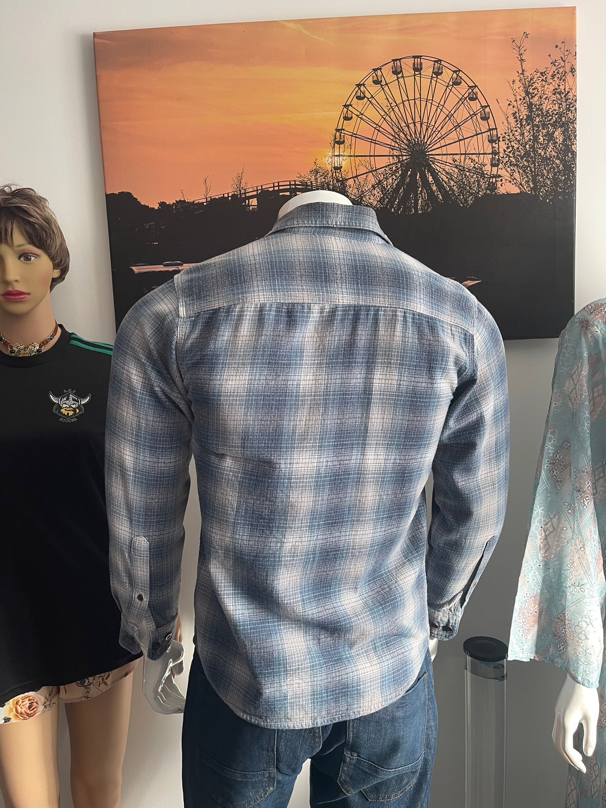Red Head Men’s Checked Shirt Size S