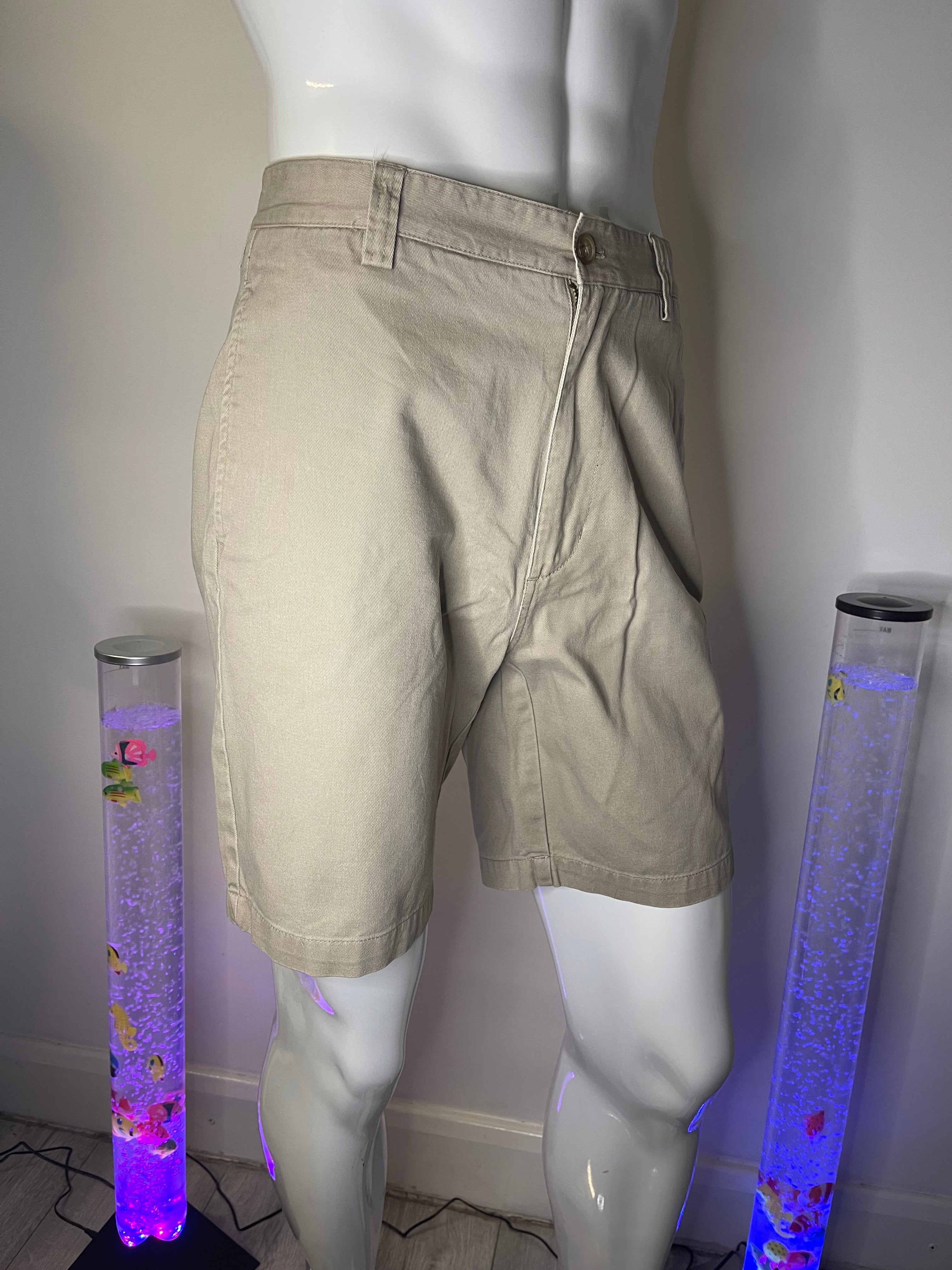 CHAPS Men’s Chino Shorts W31 Beige