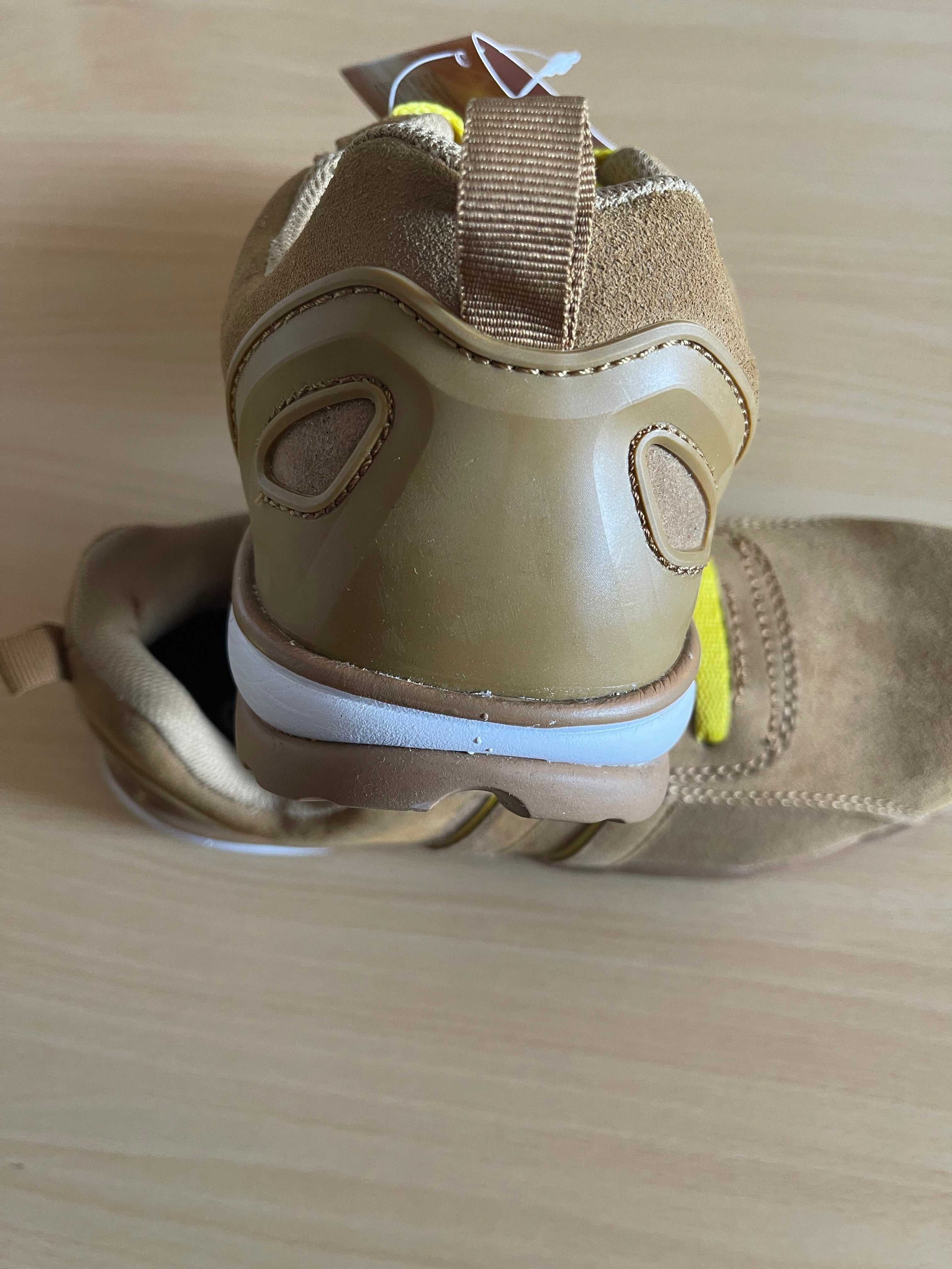 Bartiurn Men’s Safety Work Shoes – Beige & Yellow – EU 45 – New with Tags