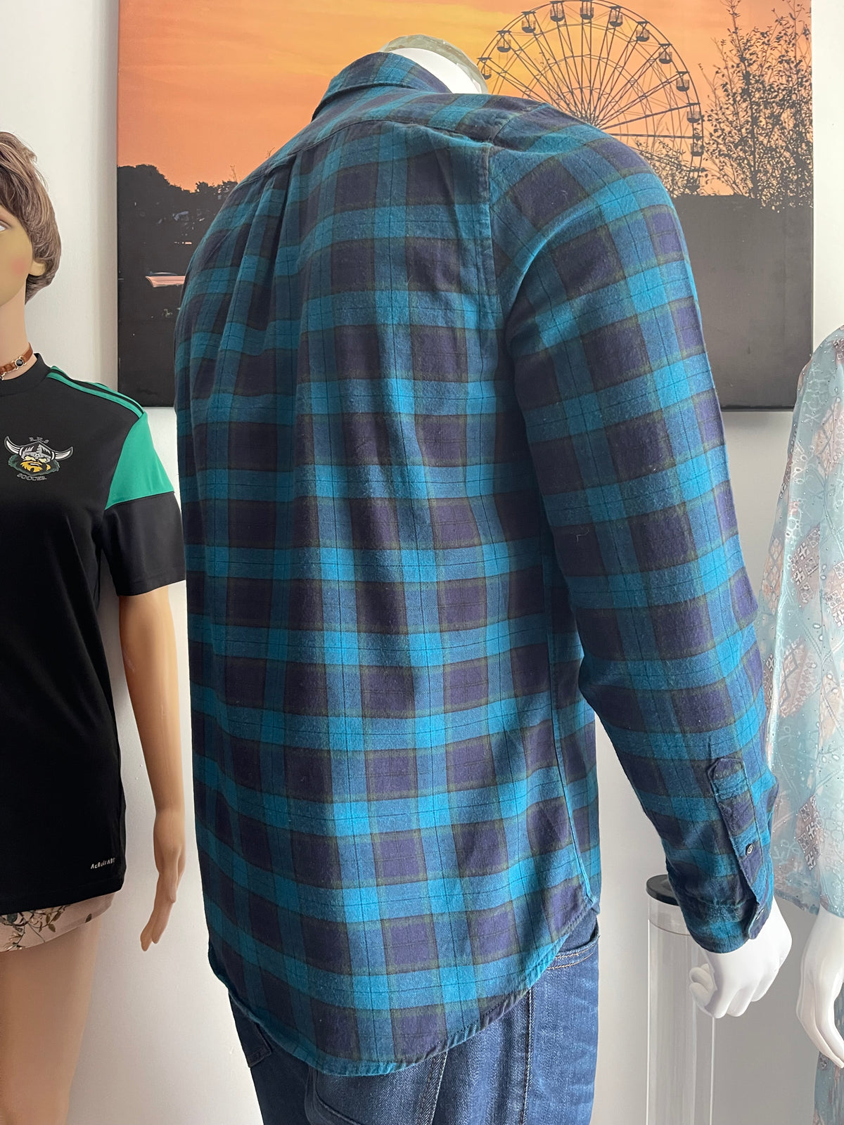 Next Men’s Checked Shirt Size M