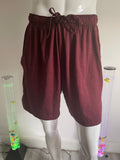 Russell Athletic FreshForce Men's Performance Shorts Burgundy Size L