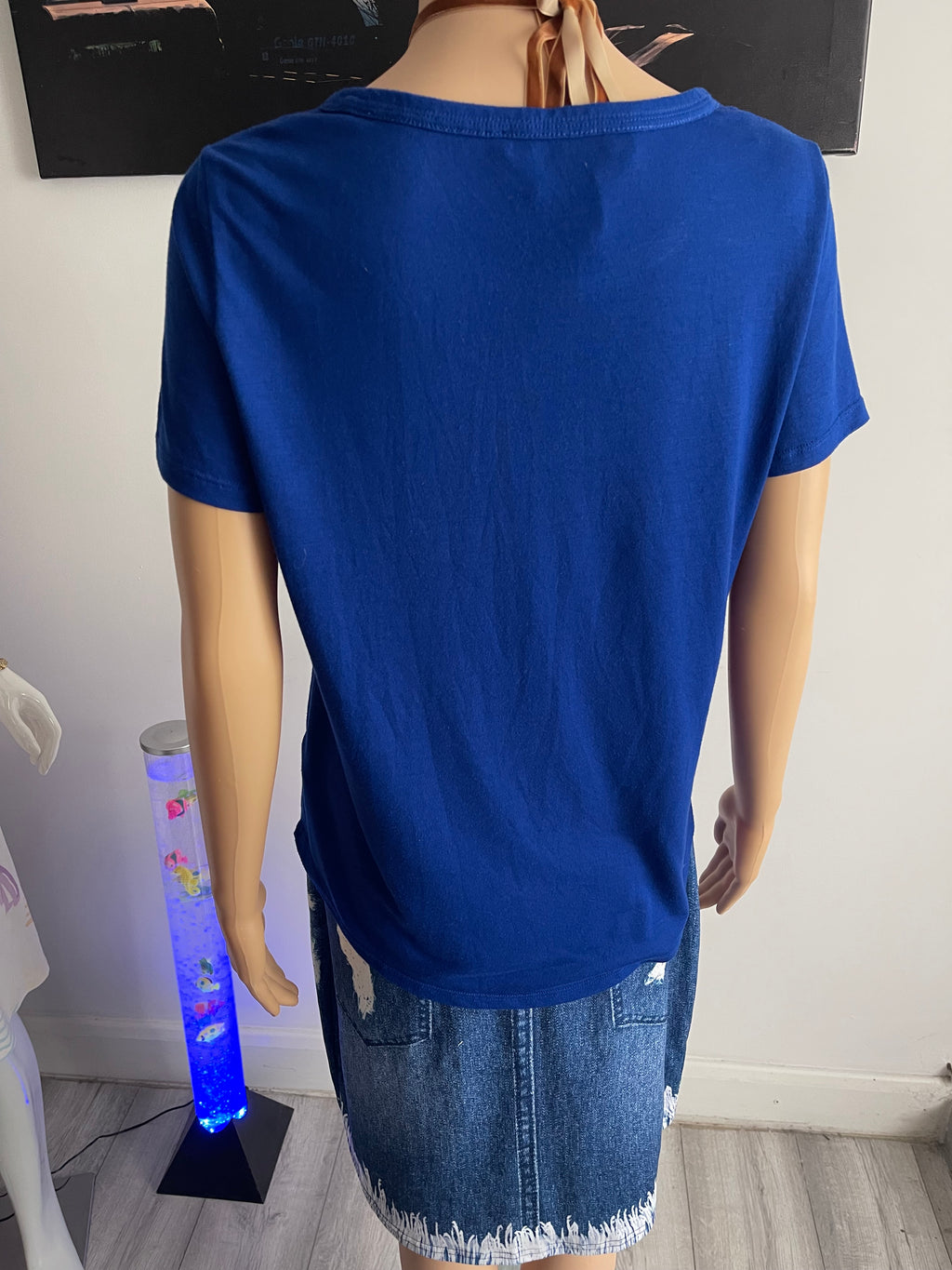 M&S Collection Cobalt Blue T-Shirt UK 12